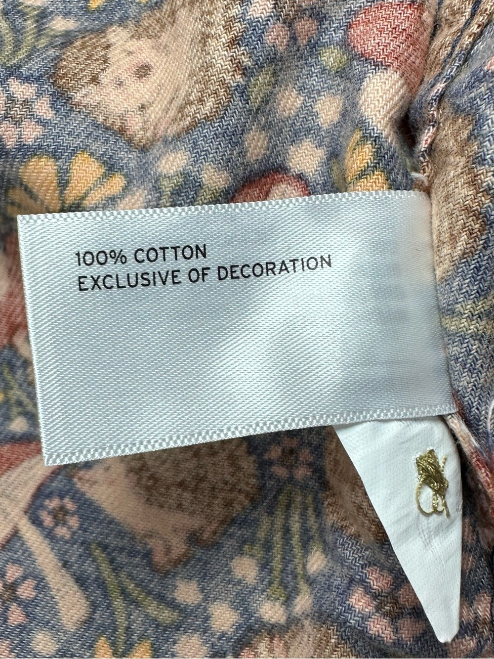 Duluth Trading Free Swingin Flannel Hedgehog Mushroom Cottagecore Woodland Small - Picture 10 of 16
